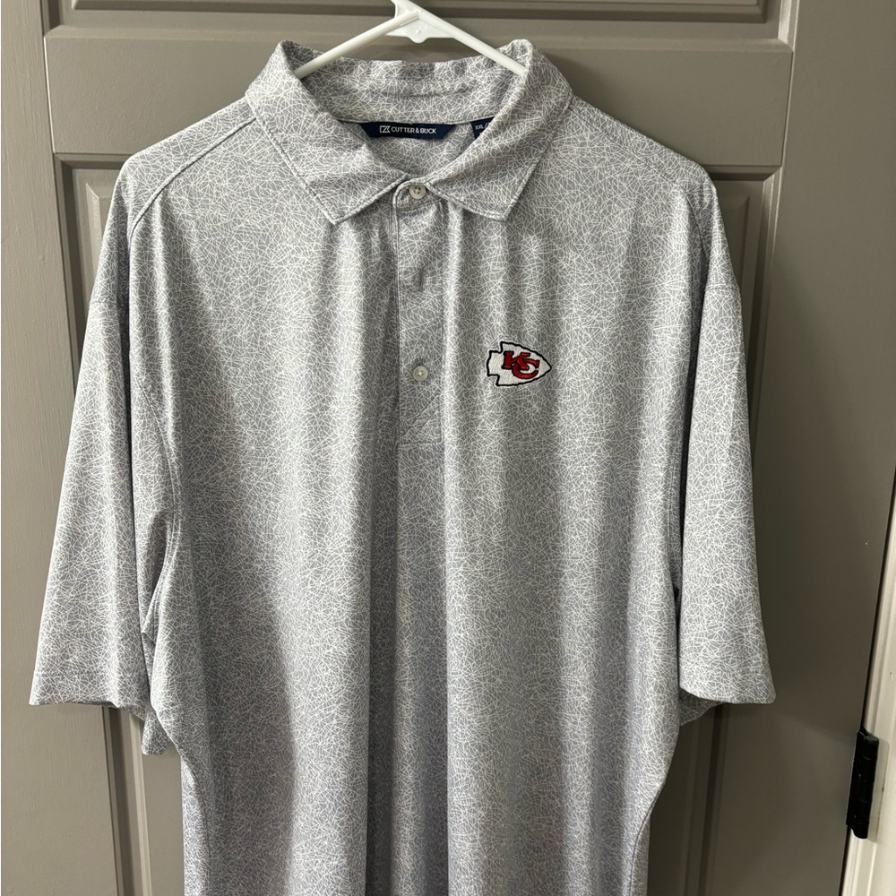 NWT Cutter & Buck KC Chiefs Polo
